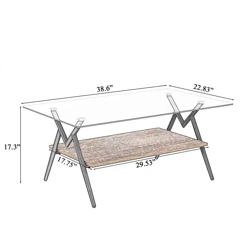 Juego de mesa de centro y mesas auxiliares de 3 piezas, mesa de vidrio templado con capa de MDF, mesas modernas para sala de estar, vidrio gris