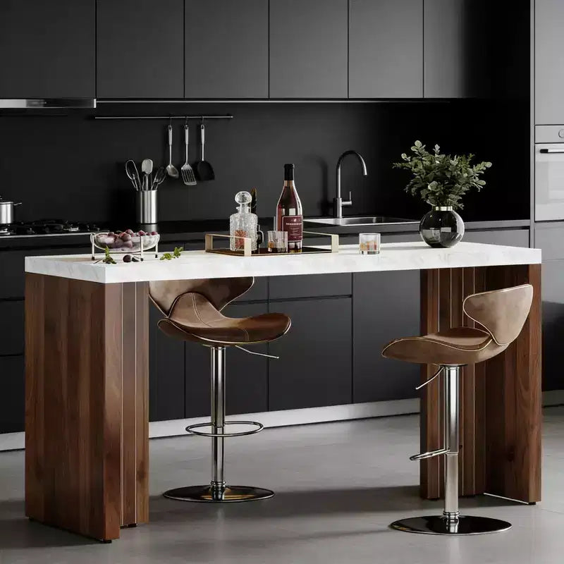 Bar-Set, moderner Hausbartisch, Couchtisch