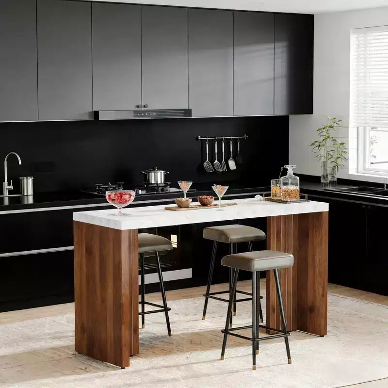 Bar-Set, moderner Hausbartisch, Couchtisch
