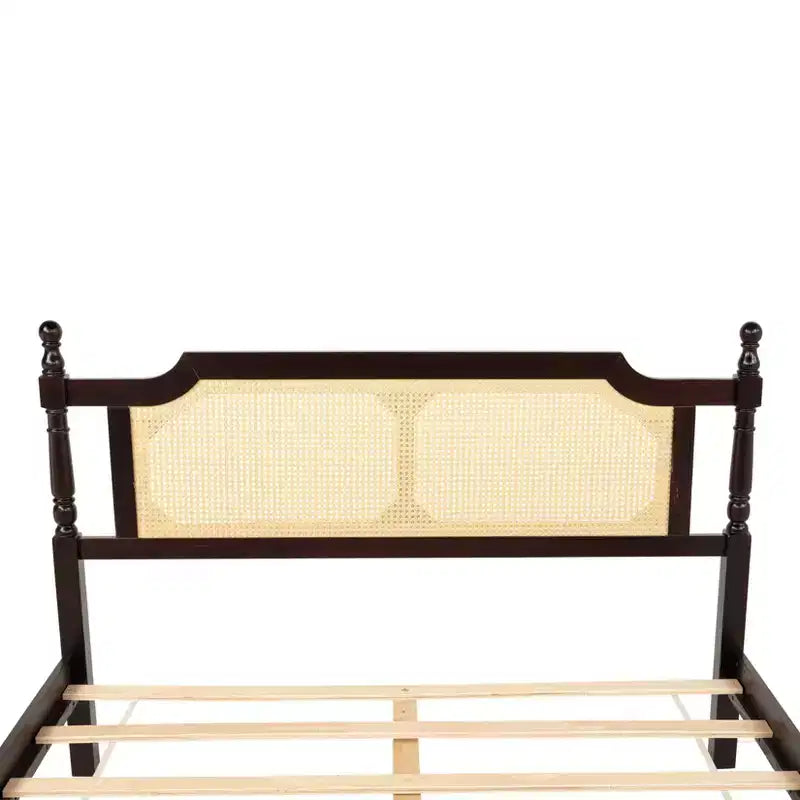 Bettrahmen in Queen-Size mit Stauraum unter dem Bett, hohe Tragkraft, strapazierfähiges Metall