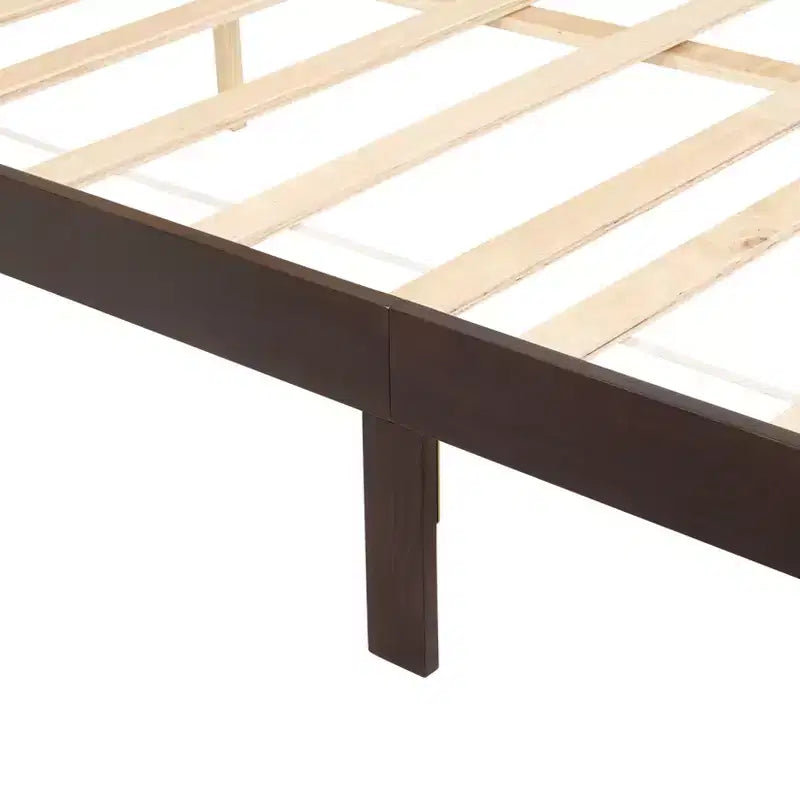 Bettrahmen in Queen-Size mit Stauraum unter dem Bett, hohe Tragkraft, strapazierfähiges Metall