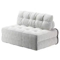 Full Corduroy Folding Sofa Bed Futon, Floor Convertible Sleeper Chair with Pillow &amp; Back Support